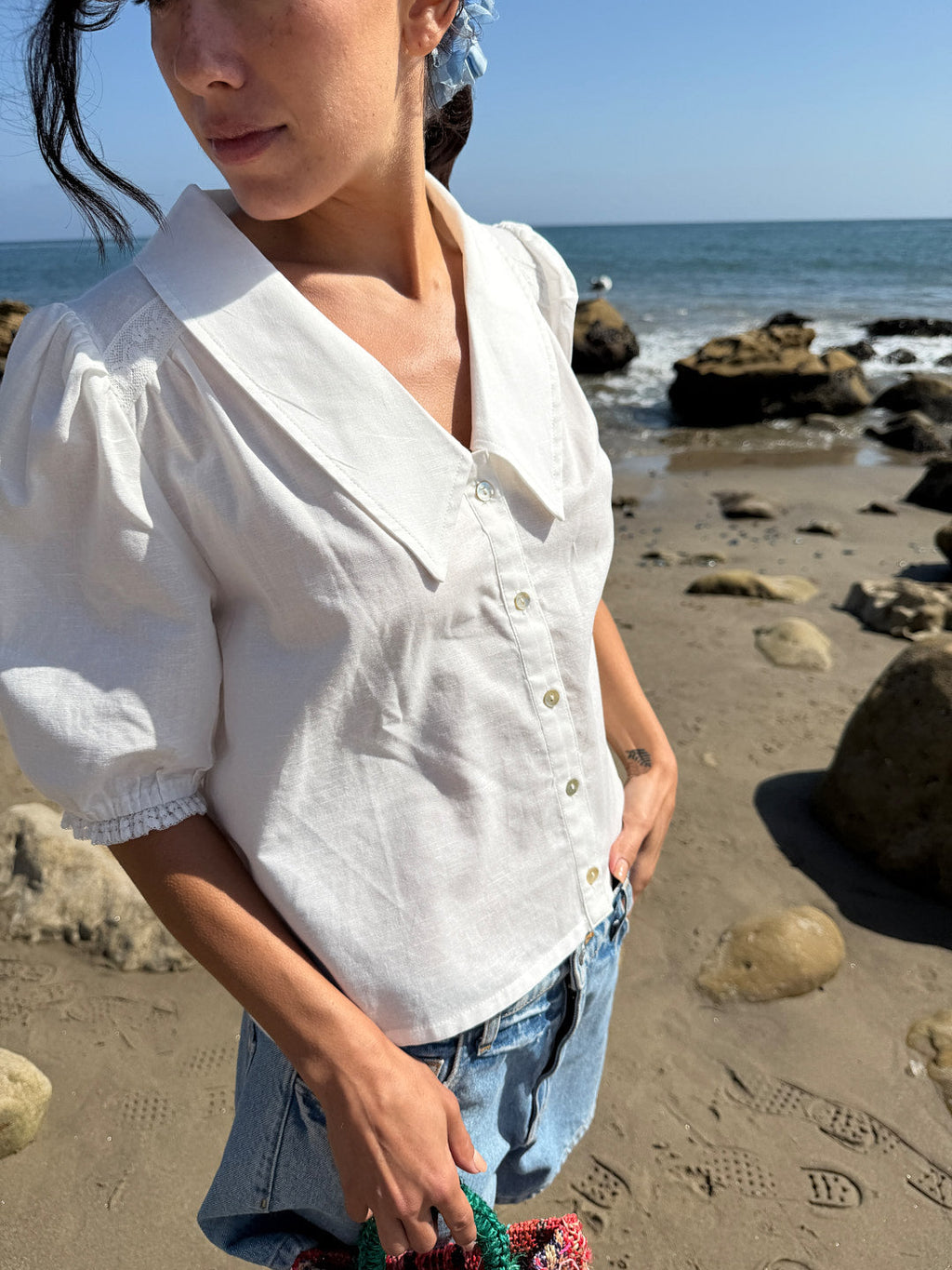 Sam Top - White