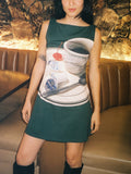 Dottie Dress - Coffee & Creamer