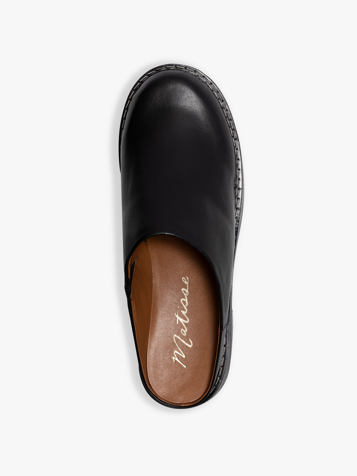 Lena Chunky Mule - Black