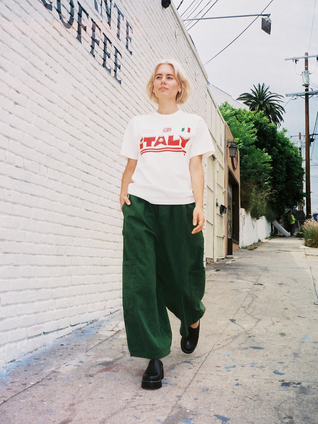 Chef Pant - Kale Green