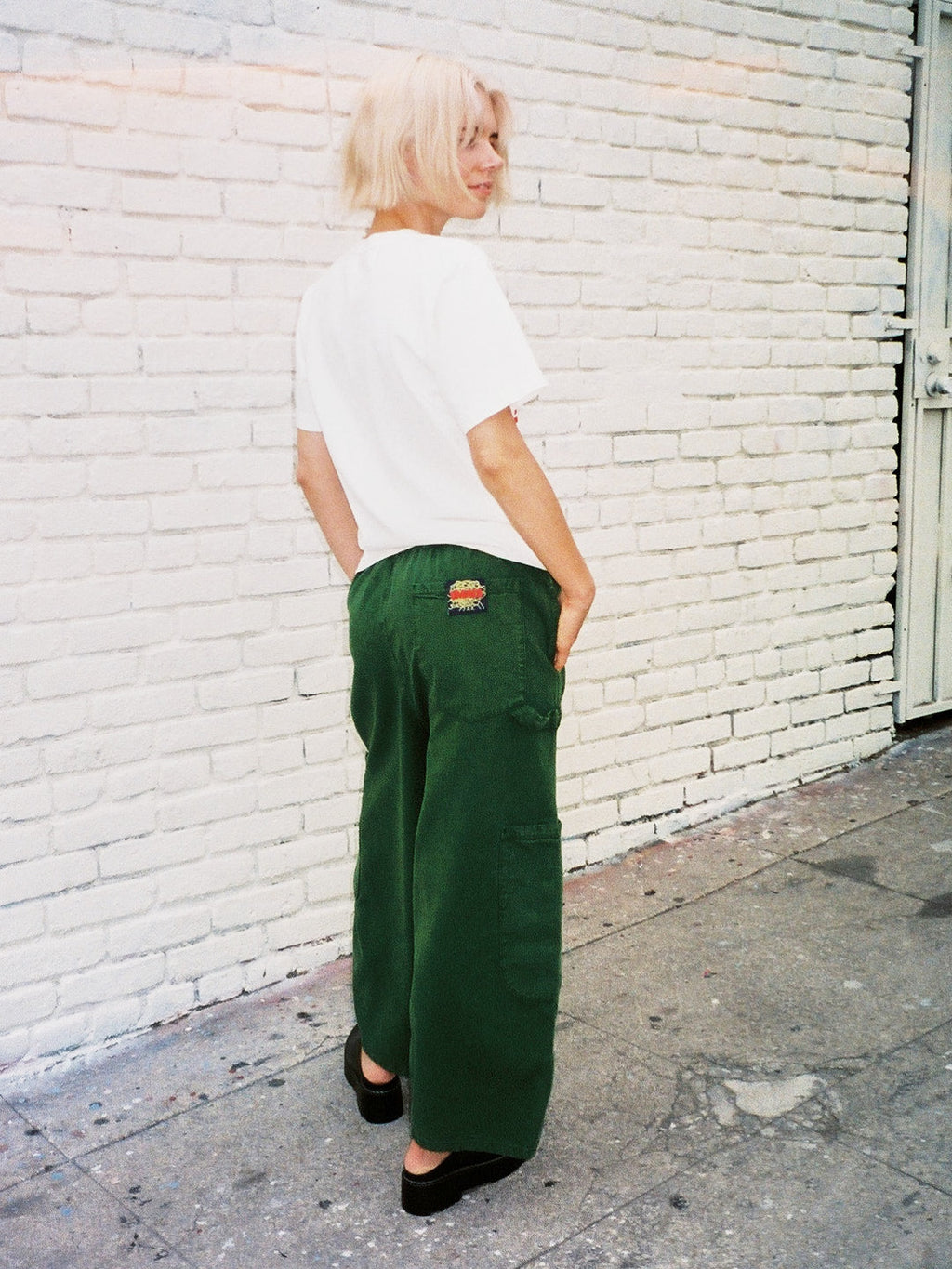 Chef Pant - Kale Green
