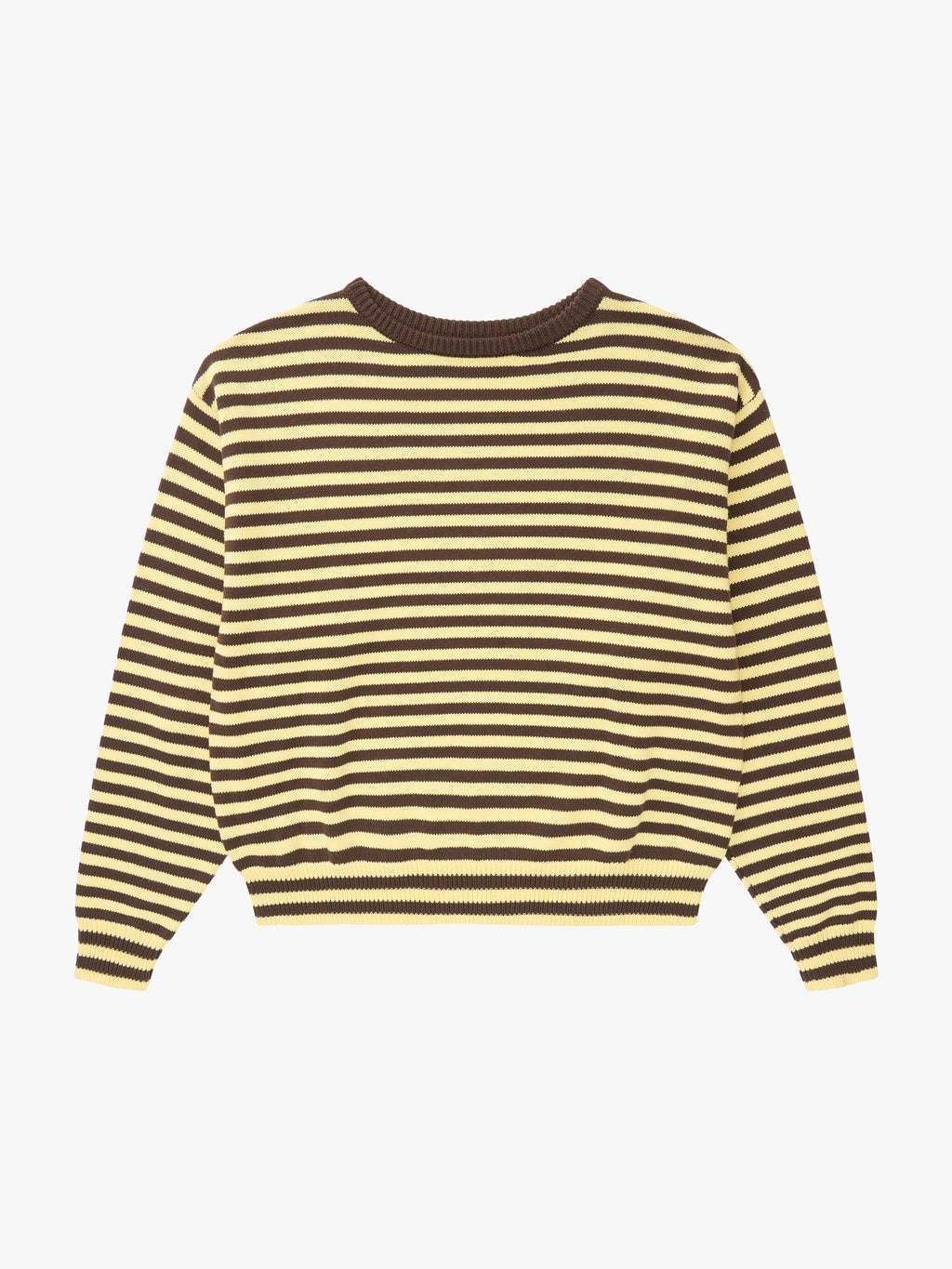 "I Can't Believe it's Not Vintage" Crewneck - Golden Stripe